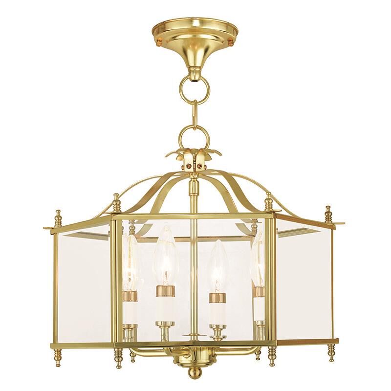 Livingston 15 Inch Cage Pendant by Livex Lighting